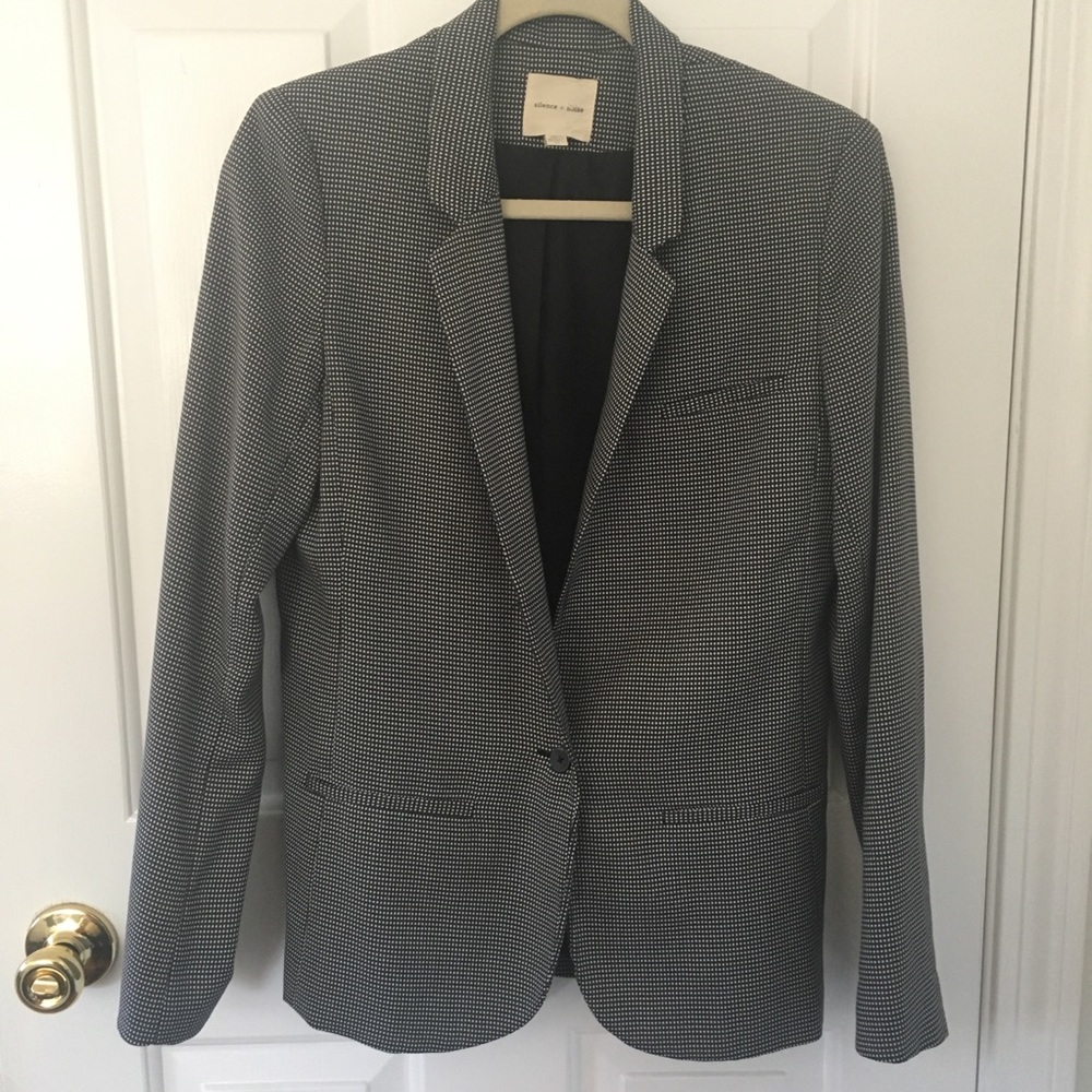 Silence + Noise Checked Blazer